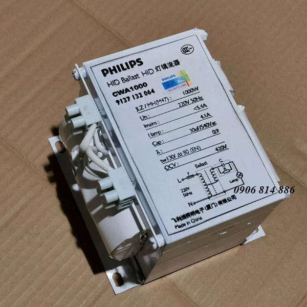Ballast CWA1000 cho bóng MH1000 Philips