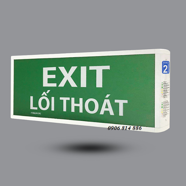 Đèn EXIT thoát hiểm PEXF13SC Paragon