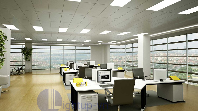Giải pháp chiếu sáng hoàn hảo cho văn phòng với đèn LED Panel.