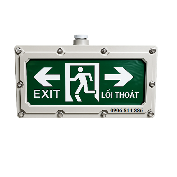 Đèn EXIT chống nổ 2 mặt