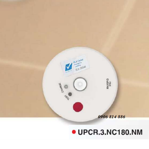 Đèn sự cố âm trần UPCR