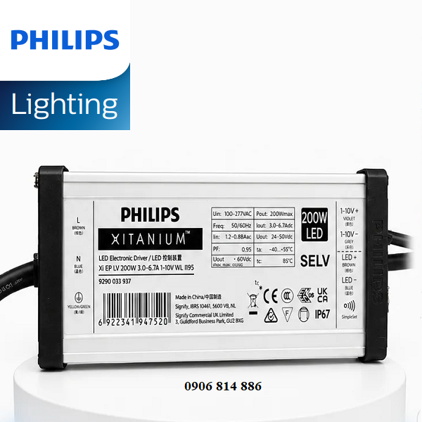 Bộ nguồn Philips 200W LED Xi